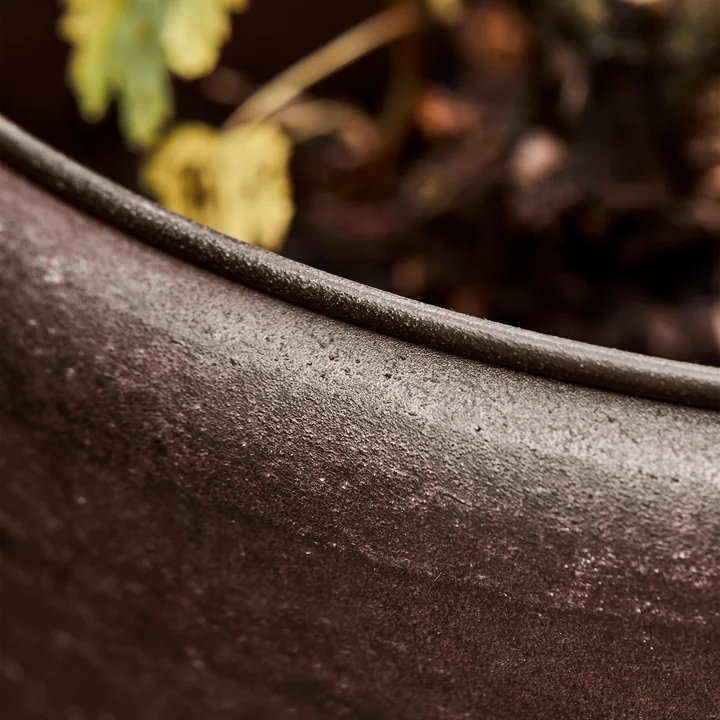 House Doctor - Funnel Pot de fleurs, brun (set de 3)