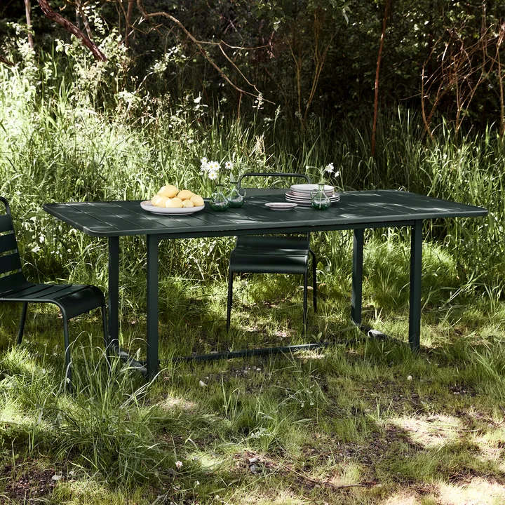 House Doctor - Helo Outdoor Table, 90 x 200 cm, vert