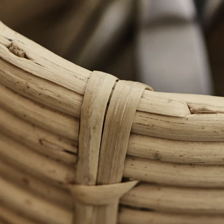 House Doctor - Panier de rangement Linder, rotin