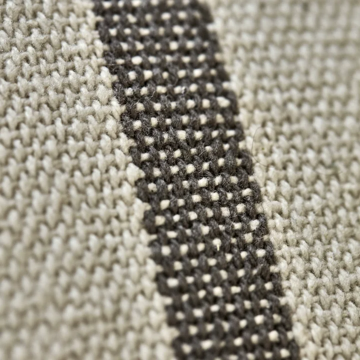 House Doctor - Nula taie d'oreiller, 50 x 50 cm, marron foncé