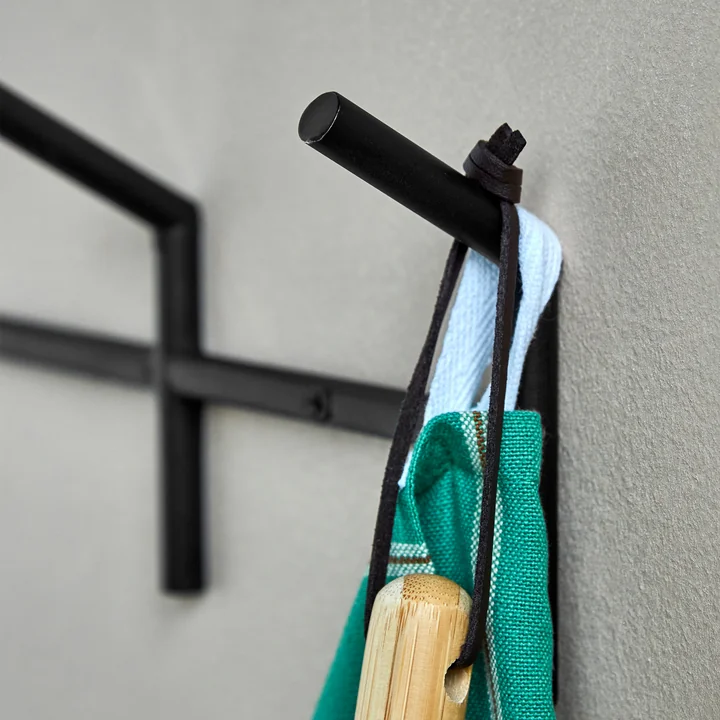 House Doctor - Paro crochet mural, noir