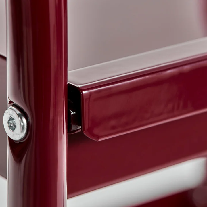 House Doctor - Chariot de service Roll, bordeaux