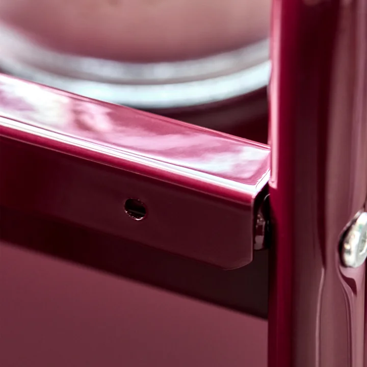 House Doctor - Chariot de service Roll, bordeaux