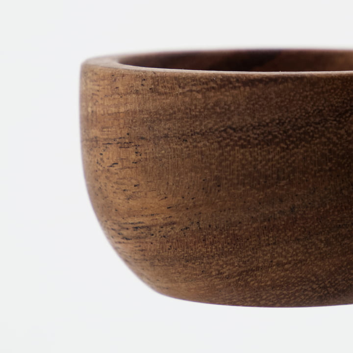 House Doctor - Wood Coquetier, acacia naturel
