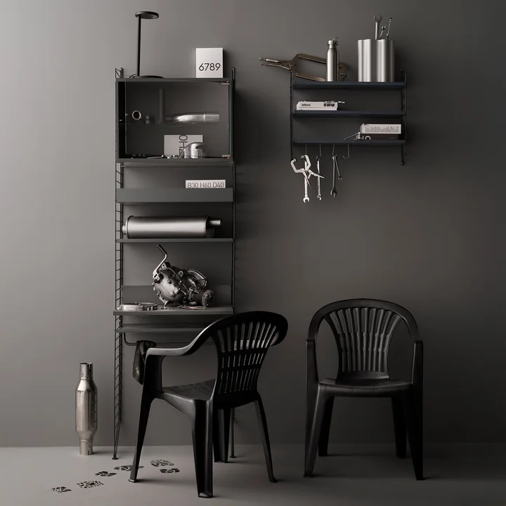 String - New Color, gris foncé