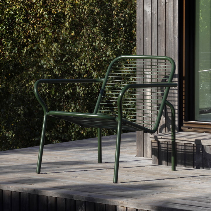 Normann Copenhagen - Vig Lounge Chair, vert foncé