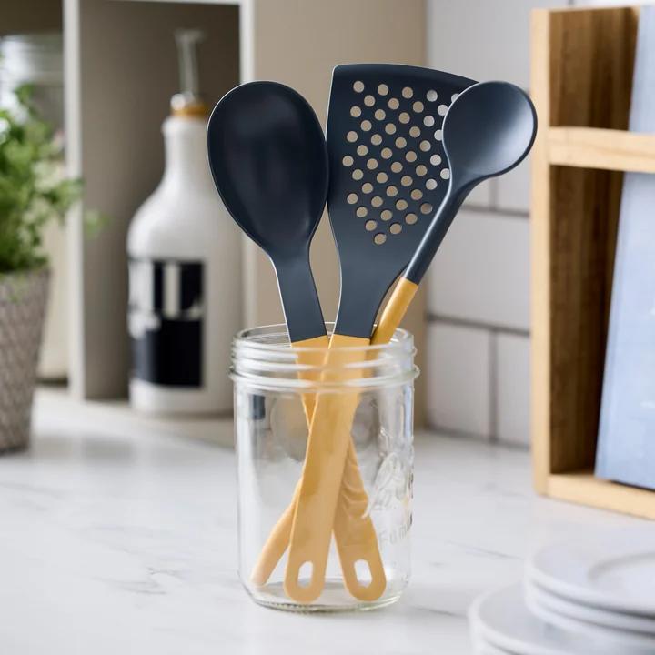 Rosti - New Optima Set d'ustensiles de cuisine 1, curry (3 pièces)