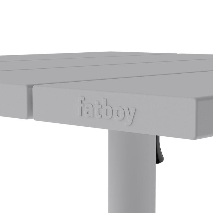 Fatboy - Fred's Outdoor Table 80 x 80 cm, gris clair (édition exclusive)