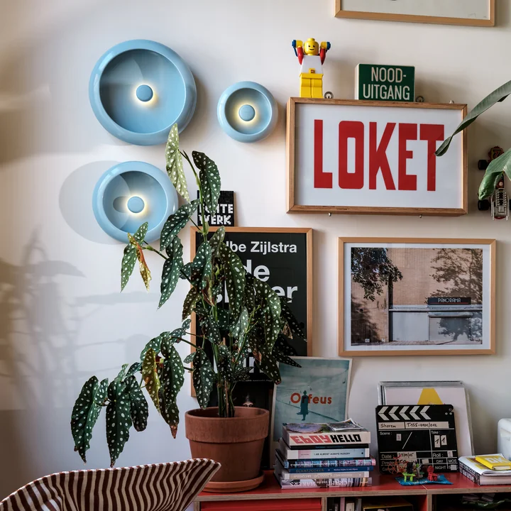 Fatboy - Bol Oloha avec lampe LED rechargeable, jet blue