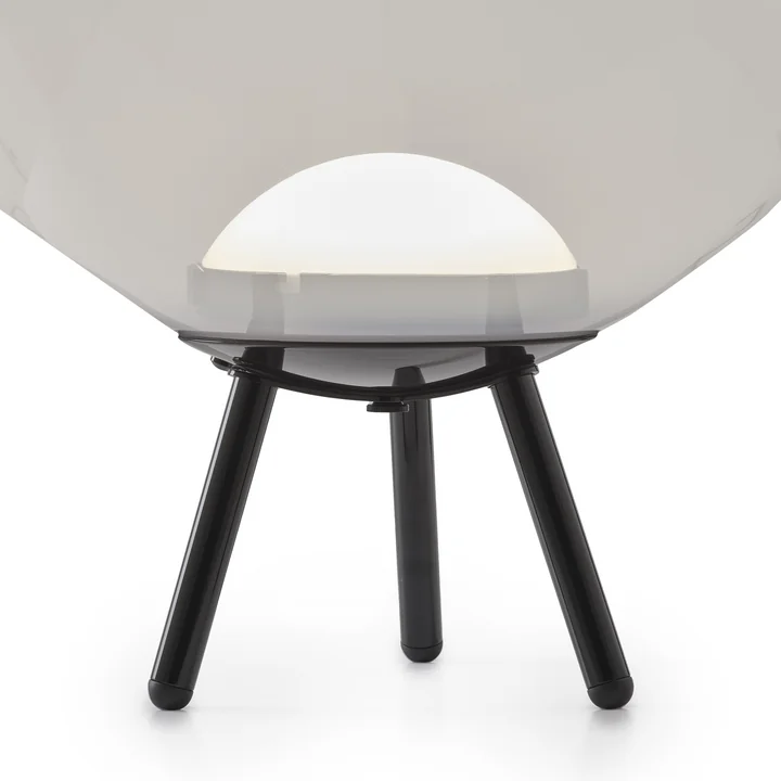 Tom Dixon - Melt LED lampe de sol avec batterie, noir, détail