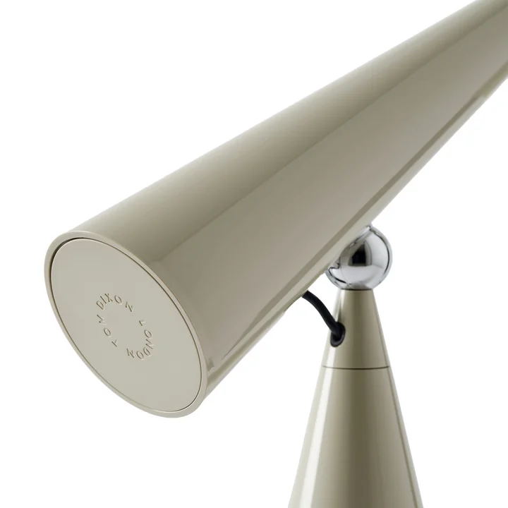 Tom Dixon - Pose Task LED lampe de table, putty