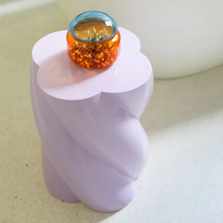 & klevering - Marshmallow table d'appoint 40 x Ø 29 cm, lilas