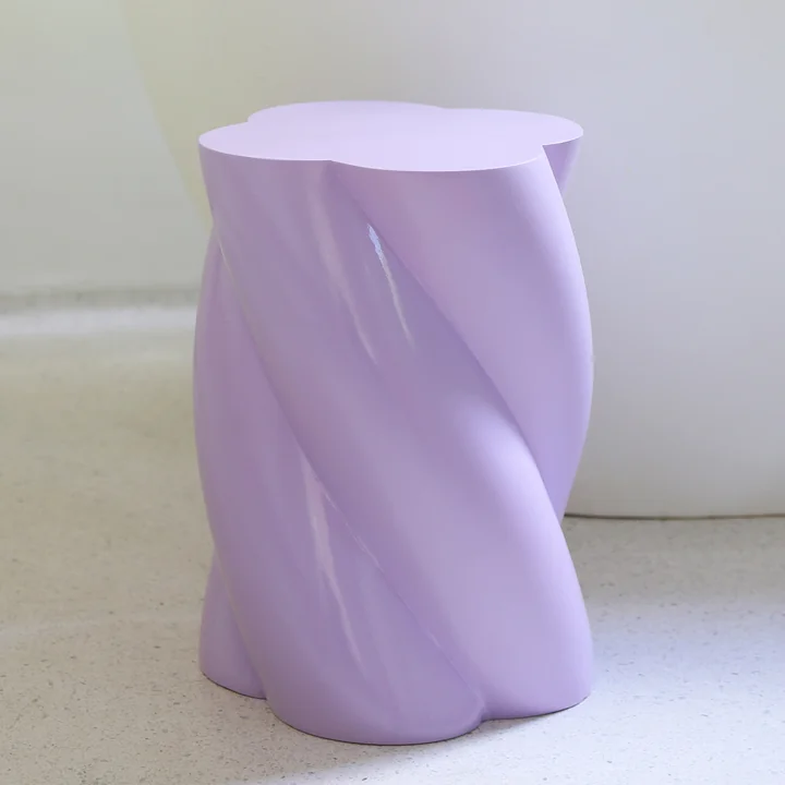 & klevering - Marshmallow table d'appoint 40 x Ø 29 cm, lilas