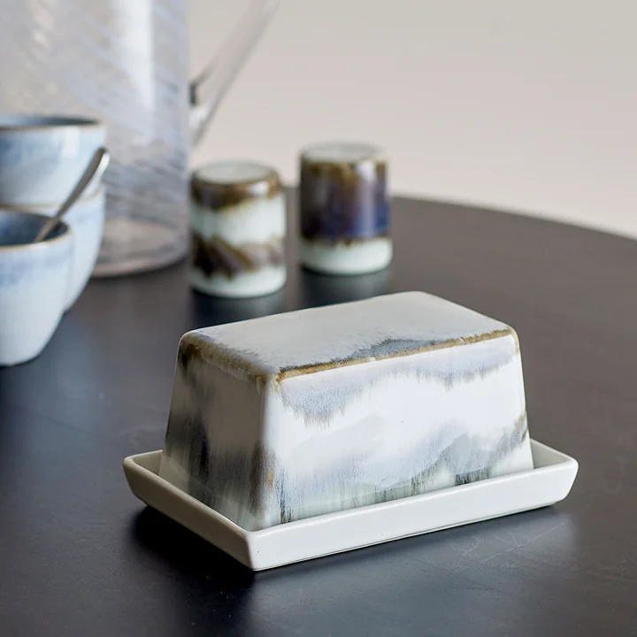 Bloomingville - Paula beurrier, gris / multicolore