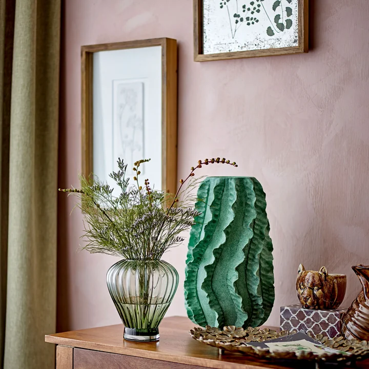 Bloomingville - Mey tableau mural avec cadre, 30,5 x 48,5 cm, sapin naturel