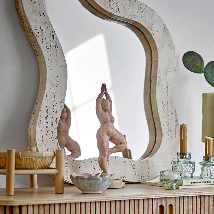 Meg miroir mural, naturel de Bloomingville