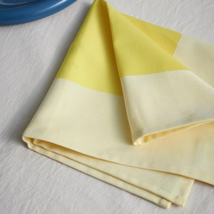 HAY - Ram Serviette de table, 40 x 40 cm, jaune