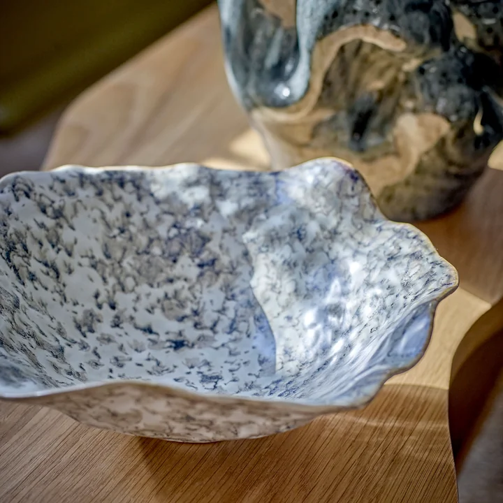 Bloomingville - Lennon Coupe, Ø 27 x 9,5 cm, gris