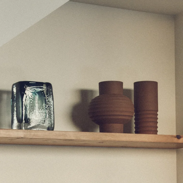 HKliving - Handcarved Vases en terre cuite