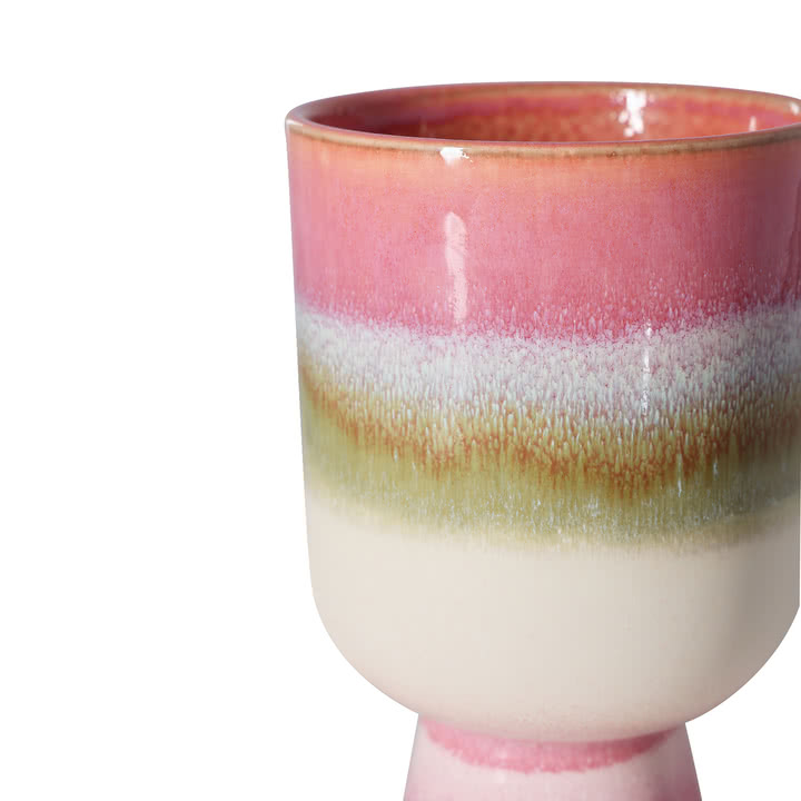 HKliving - Retro Pot de fleurs Ø 13 cm, rosefield