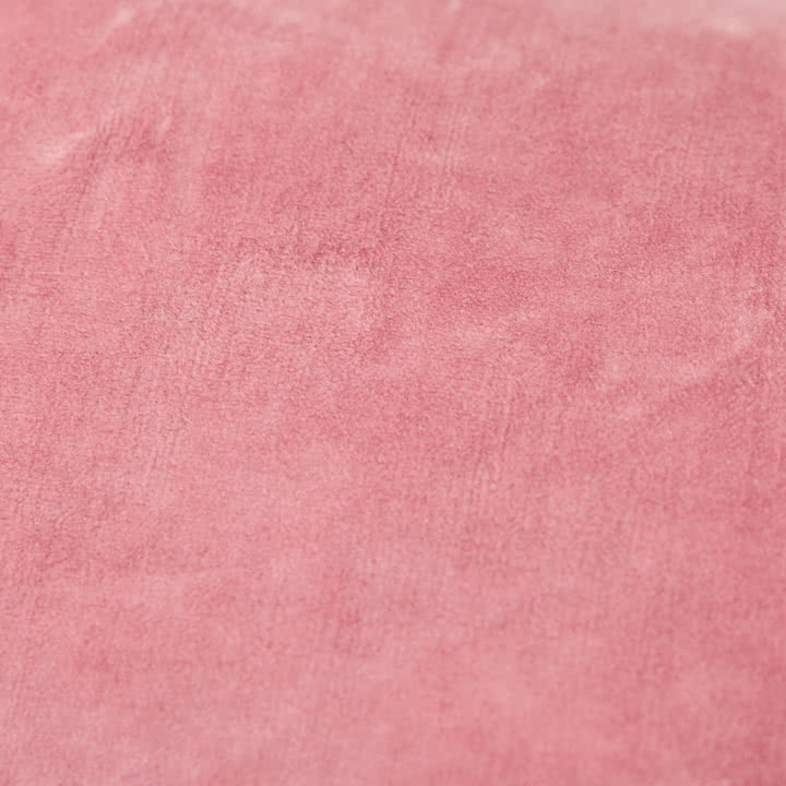 HKliving - Coussin en velours, 40 x 60 cm, rose