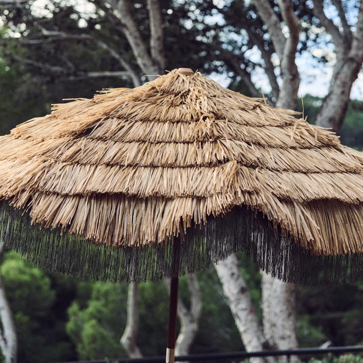 HKliving - Serengeti Parasol, Ø 192 cm, naturel