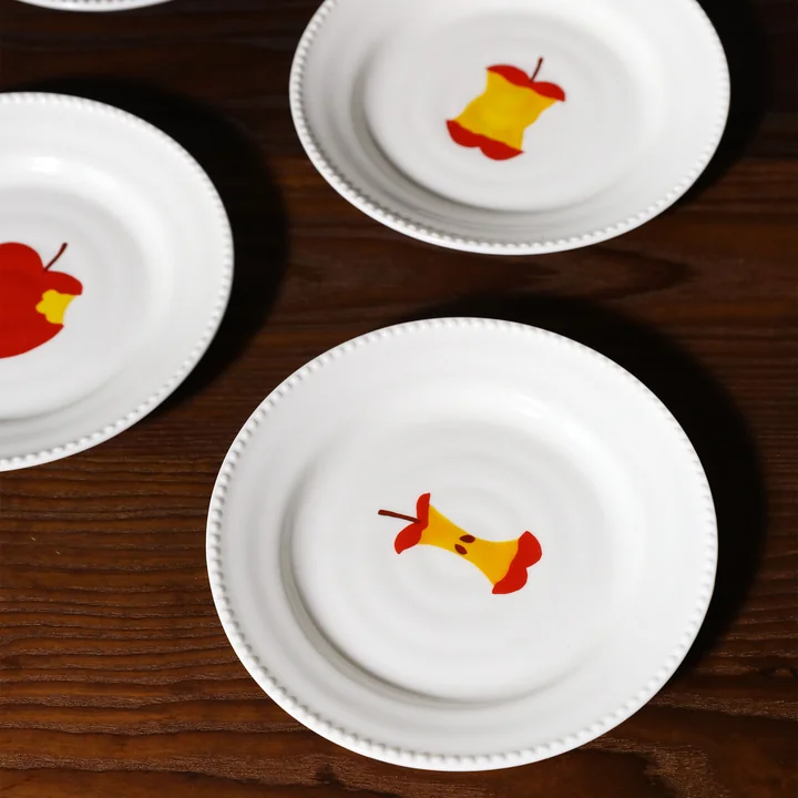 & klevering - Haines Assiette, Ø 17 cm, multicolore (set de 4)