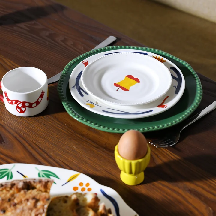 & klevering - Assiette de Haines