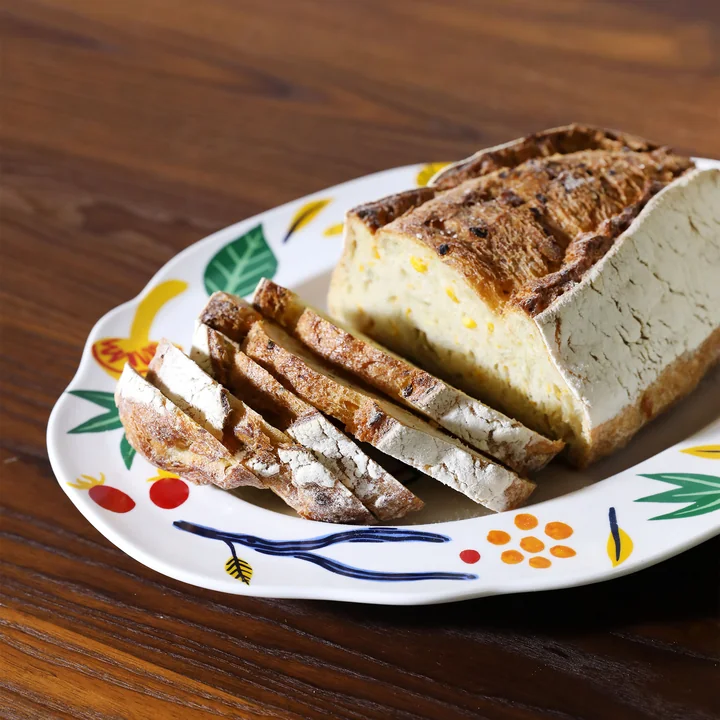 & klevering - Haines plat de service, 26,5 x 35 cm, multicolore