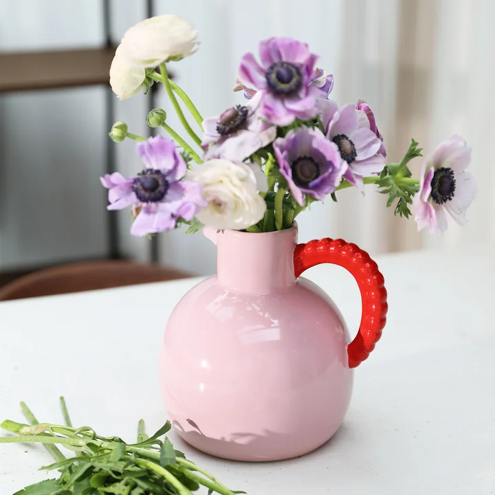 & klevering - Perle Carafe, 2,5 L, rose / rouge