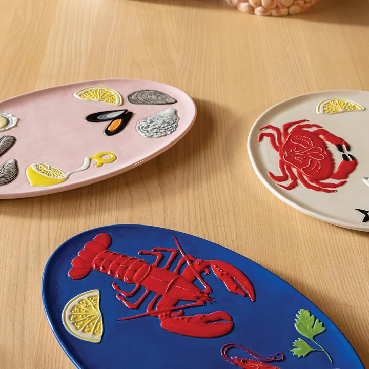 & klevering - De la mer Plats de service