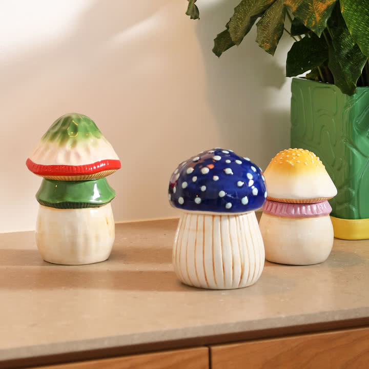 & klevering - Boîte à provisions Magic Mushroom