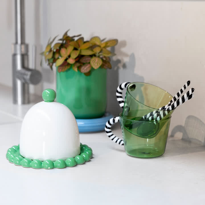 & klevering - Tasse Duet, 0,3 L, vert (set de 2)