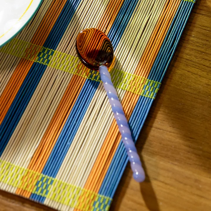 & klevering - Cuillère Duet, ambre