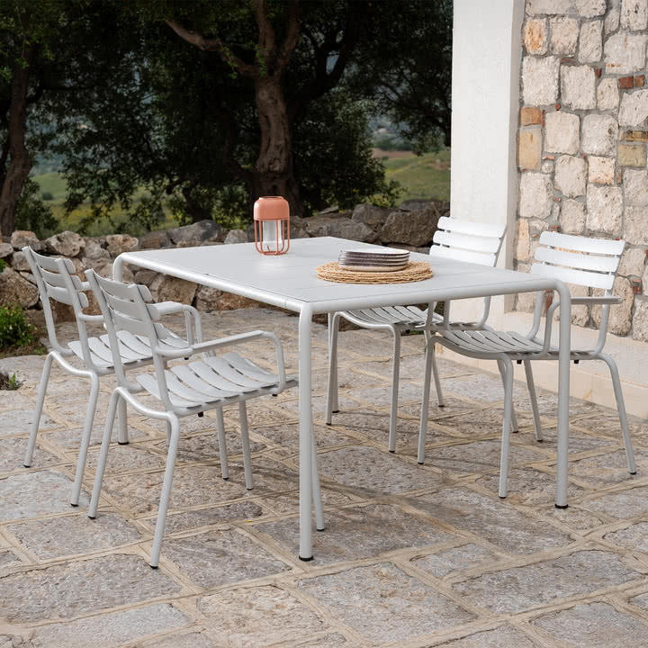 HOUE - Alua Outdoor Dining fauteuil, muted white