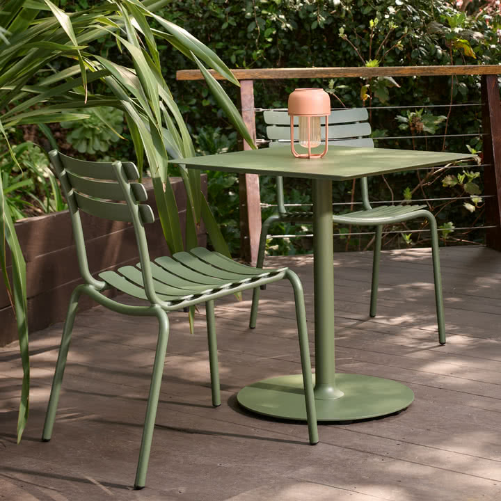 HOUE - Alua Outdoor Dining chaise, vert olive