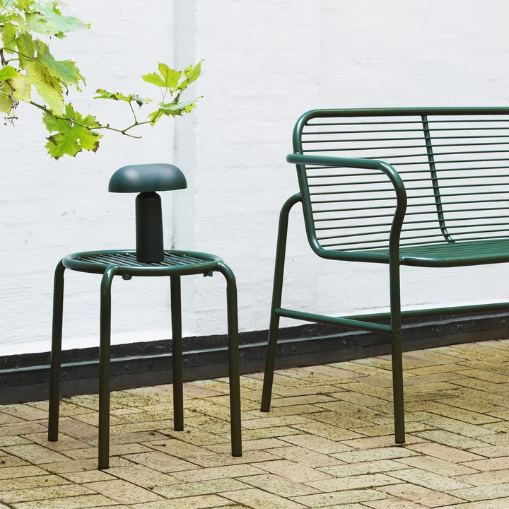 Normann Copenhagen - Vig tabouret, vert foncé