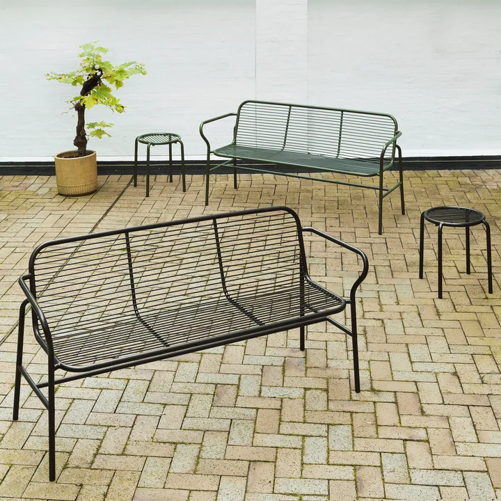 Normann Copenhagen - Vig Dining Bench et tabouret