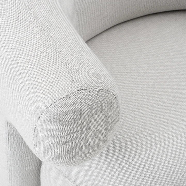 Normann Copenhagen - Burra Outdoor Lounge Chair avec fonction de retournement, wolf (Wander J617)