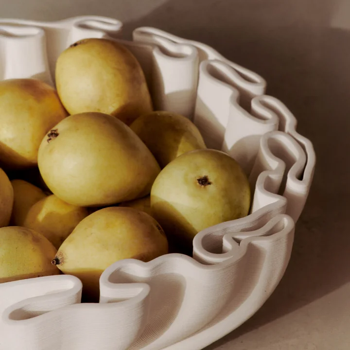 Ferm Living - Dedali Coupe, Ø 35,5 cm, blanc cassé