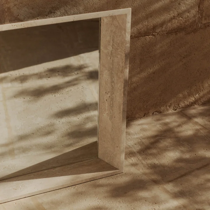 Ferm Living - Lancet miroir, 53 x 63,5 cm, sable