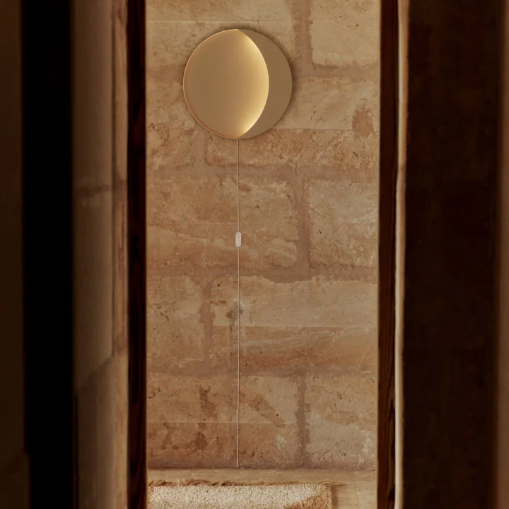 Ferm Living - Applique Neba, Ø 45,5 x H 3 cm, cashmere