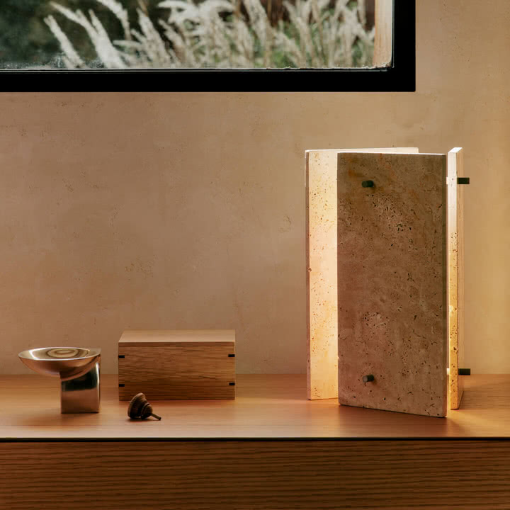 Ferm Living - Oeste LED Lampe de table, sable