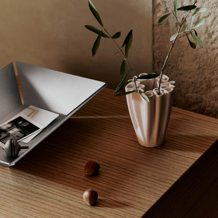 Ferm Living - Press Plateau, high, 21 x 30 cm, argenté