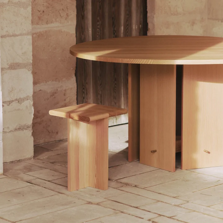 Ferm Living - Sala table d'appoint, H 45 cm, Douglas huilé