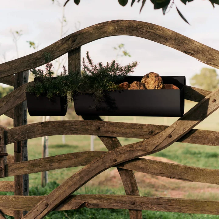 Ferm Living - Uma Balconnière, small et large, noir