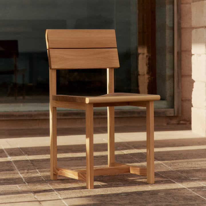 Ferm Living - Chaise Vist, douglas huilé