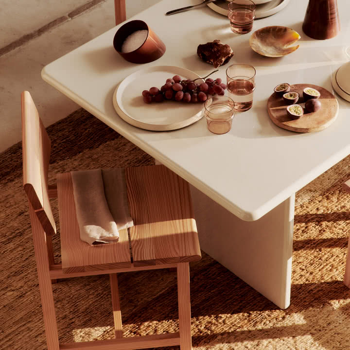 Ferm Living - Chaise Vist, douglas huilé