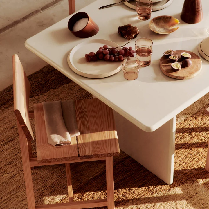 Ferm Living - Chaise Vist, douglas huilé