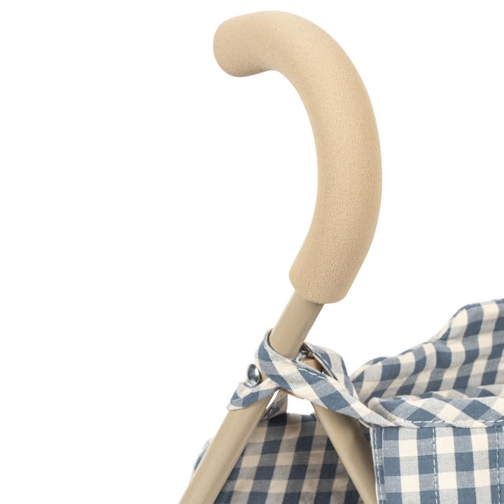 Konges Sløjd - Cheeky Poussette de poupée, blue check